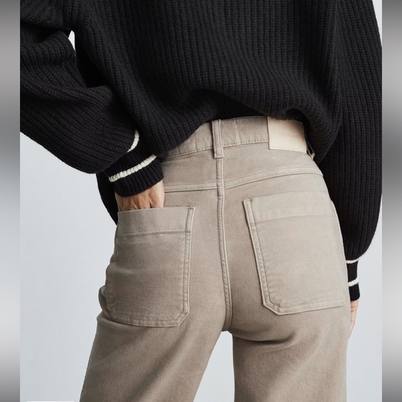 Everlane Way-High Moleskin Pants Size 4 - Picture 4 of 9